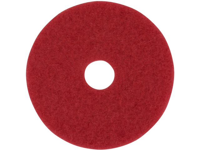 Gulvpad 3M 13" 330mm rød (5)