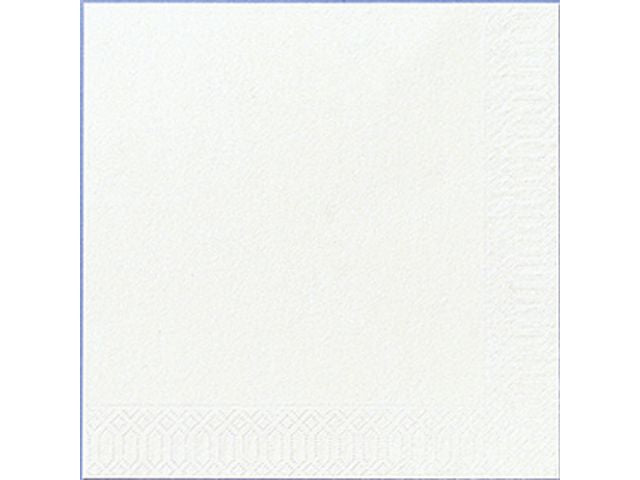 Serviett DUNI 3L 33cm hvit (125)