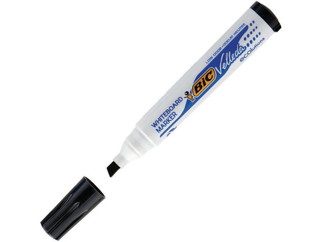 Whiteboardpenn BIC Velleda 1751 skråsort