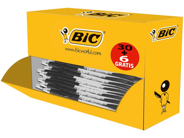 Kulepenn BIC Atlantis Classic M sort(36)
