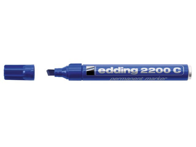 Merkepenn EDDING 2200 skrå blå