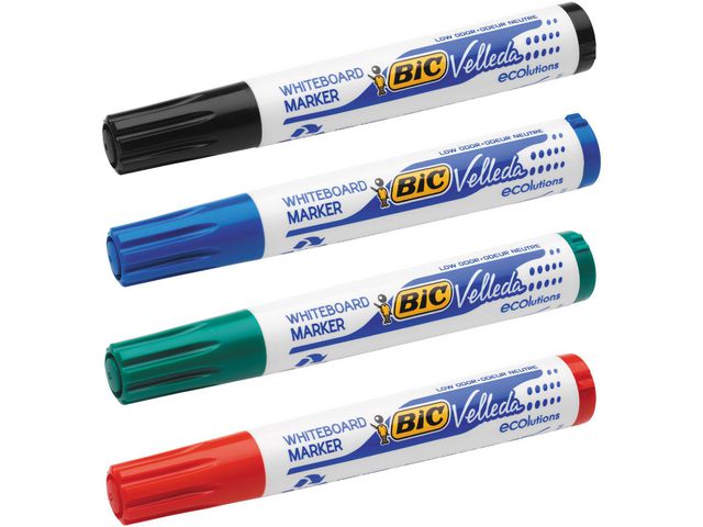 Whiteboardpenn BIC Velleda 1701 rundsort