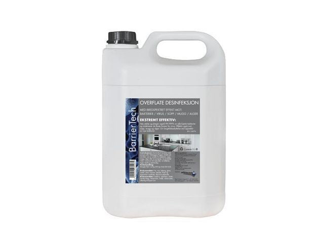 Overflatedesinfeksjon BARRIERTECH 5L