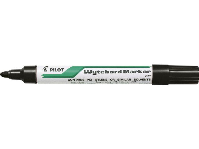 Whiteboardpenn PILOT WBMA-TM rund sort