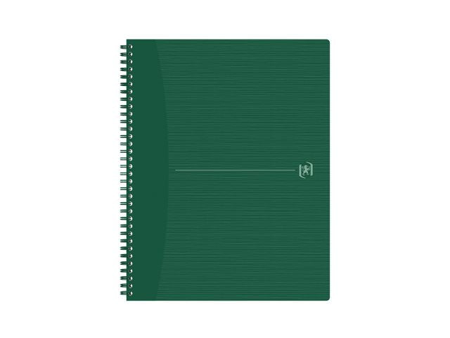 Notatbok OXFORD Origins A4+ lin 90g grøn