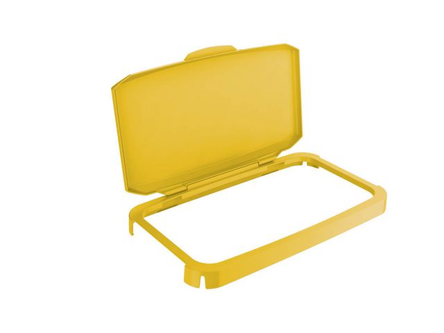 Lokk DURABIN hengslet 60L gul