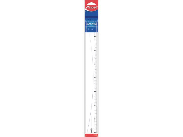 Linjal MAPED plast 40 cm