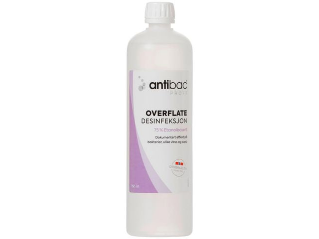 Overflatedesinfeksjon ANTIBAC 75% 0,75L
