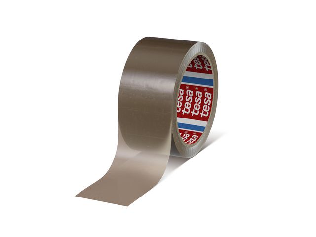 Emb.tape TESA PP hotmelt 50mmx66 brun(6)