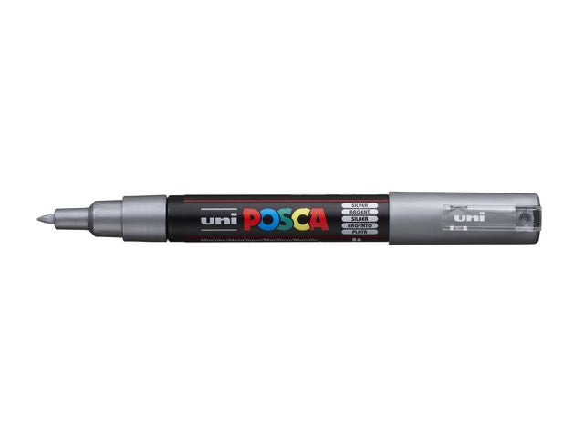 Paintmarker UNI Posca PC-1M sølv