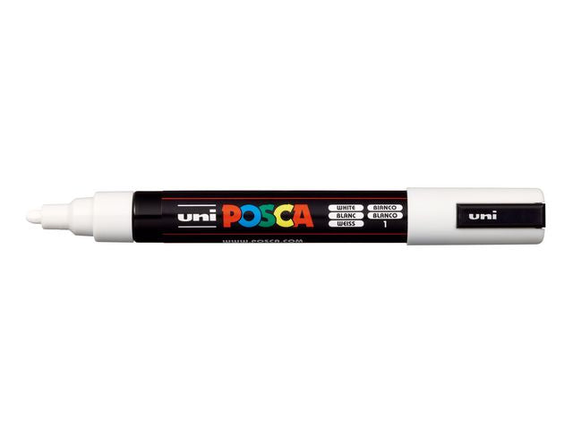 Paintmarker UNI Posca PC-5M hvit