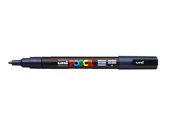 Paintmarker UNI Posca PC-3M marineblå