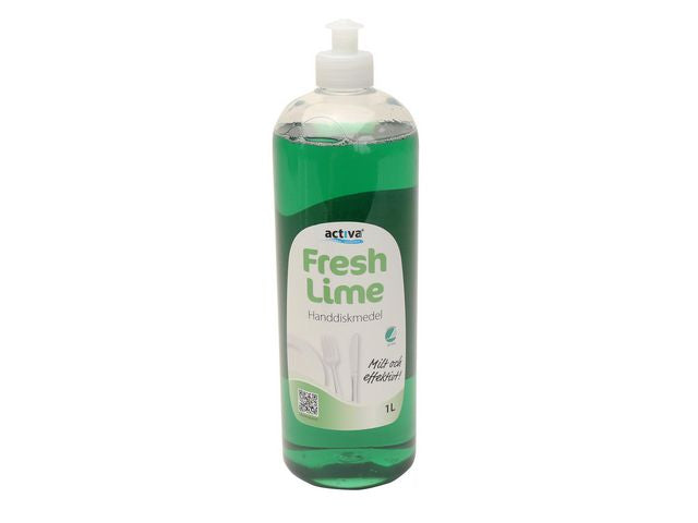 Oppvaskmiddel ACTIVA Fresh Lime 1L