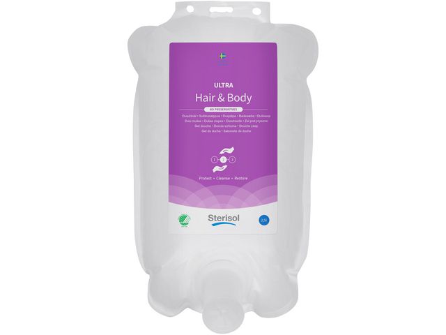 Dusjsåpe STERISOL Ultra sjampo 2,5L (2)