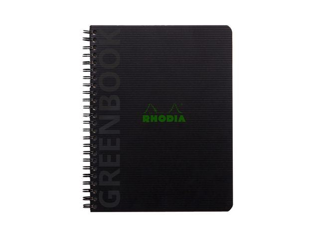 Notatbok RHODIA GreenBook A5+ 90g ruter