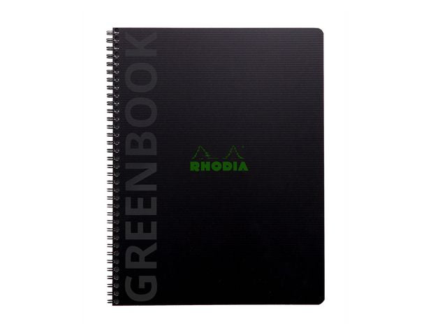Notatbok RHODIA GreenBook A4+ 90g linjer