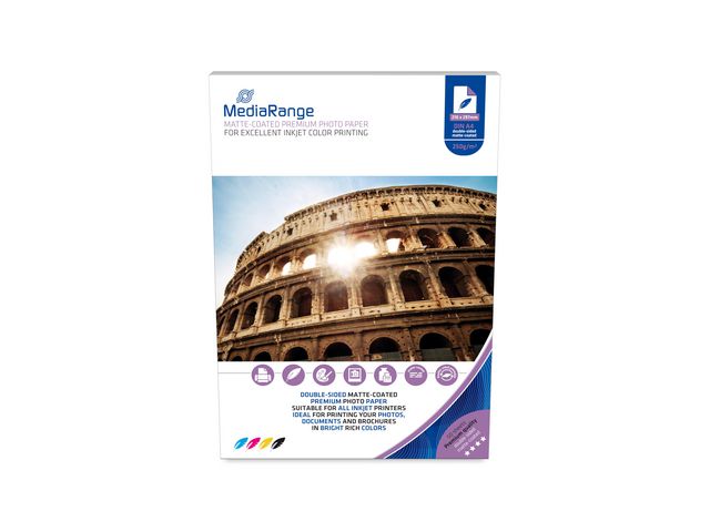 Fotopapir MEDIARANGE matt A4 250g (50)