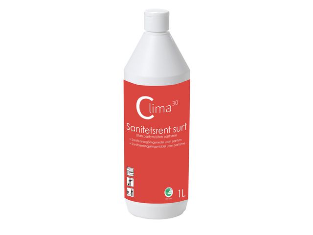 Sanitærrengjøring CLIMA30 sur u/parf 1L