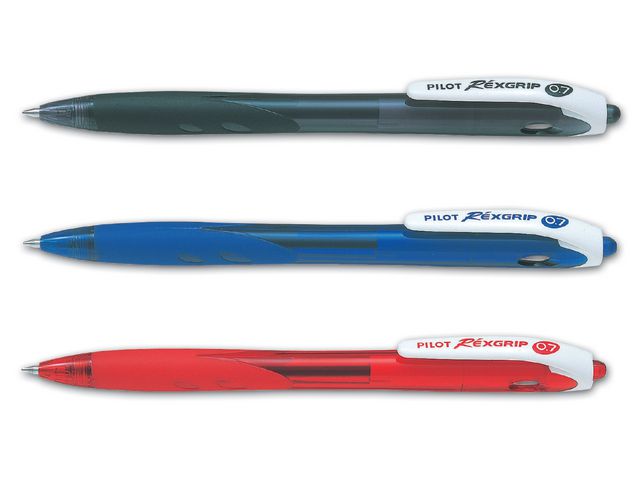 Kulepenn PILOT Begreen Rexgrip F sort