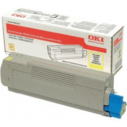 OKI C612 toner yellow 6K